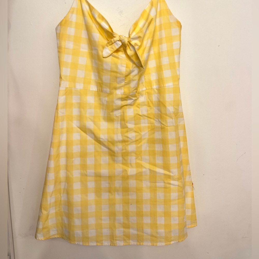 Summer yellow dress